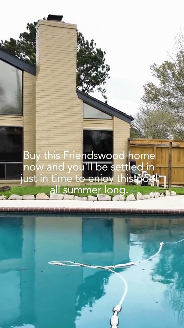 Texas summer with a backyard pool — home tour reel